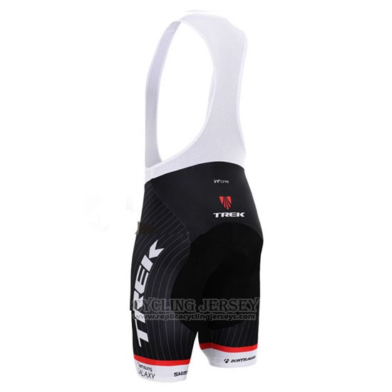 2015 Cycling Jersey Trek Factory Racing Factory Racing White Red Short Sleeve and Bib Short
